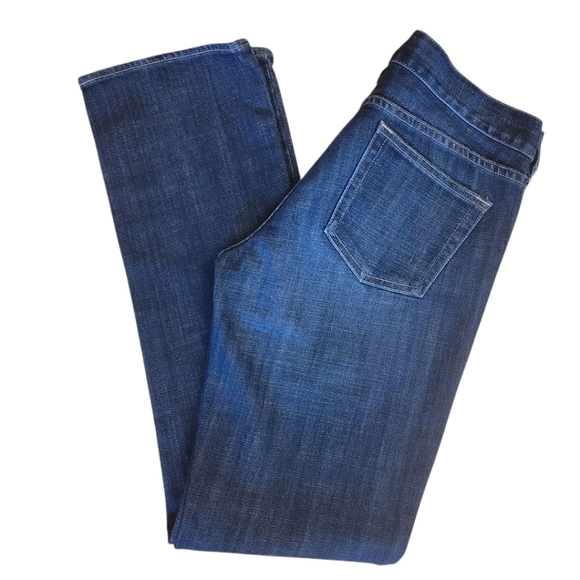 J. Crew Factory Denim - J. Crew Blue Matchstick Straight Leg‎ Denim Jeans Size 29 Short